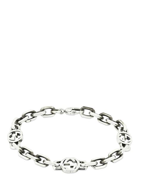 bracciale gucci boule web|Gucci Interlocking G Boule Chain Bracelet .